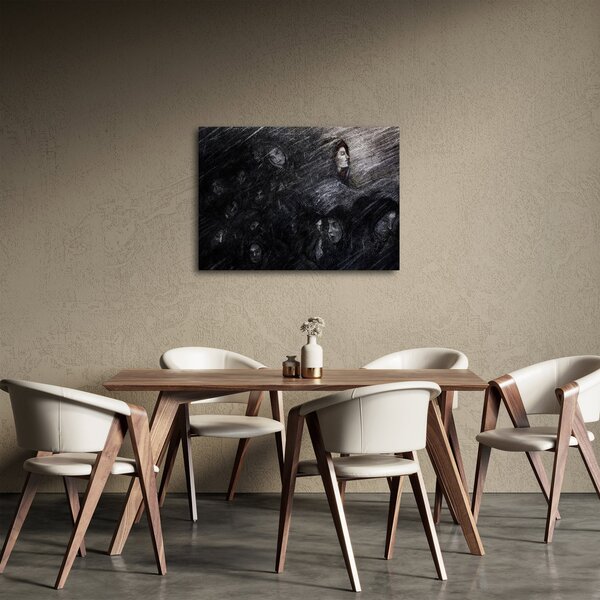Obraz - Smutek a odříkání (70x50 cm)