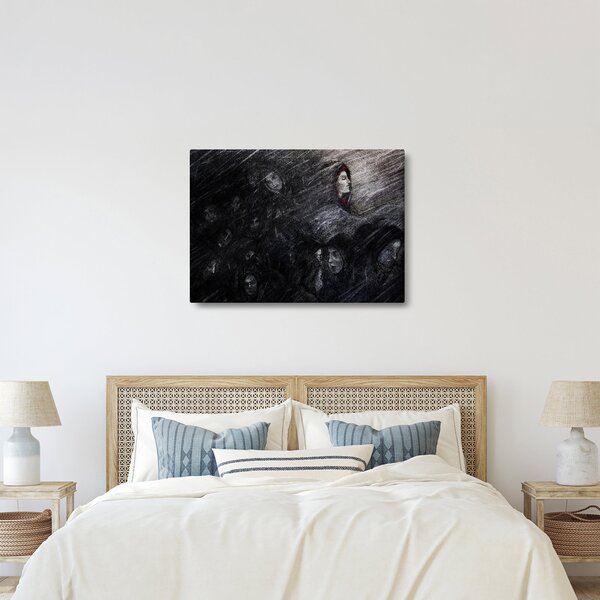 Obraz - Smutek a odříkání (70x50 cm)