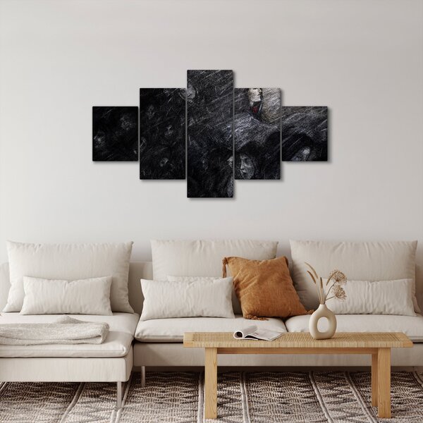 Obraz - Smutek a odříkání (125x70 cm)