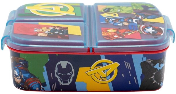 Multibox na svačinu Avengers - motiv Team of Superheroes - se 3 přihrádkami
