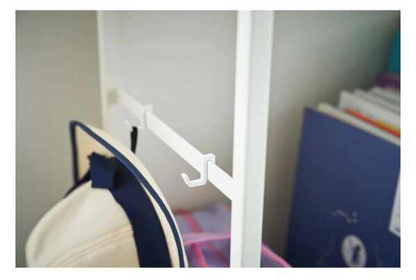 Bílý kovový pojízdný regál 42x60 cm Tower – YAMAZAKI