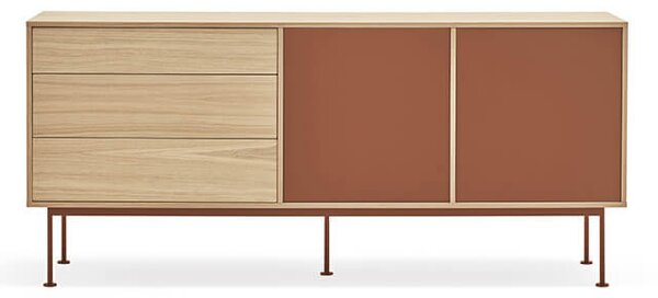 Komoda okoy 180 x 81 cm oranžová