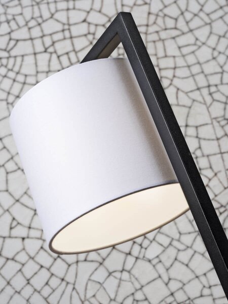 STOLNÍ LAMPA BOSTON BÍLÁ