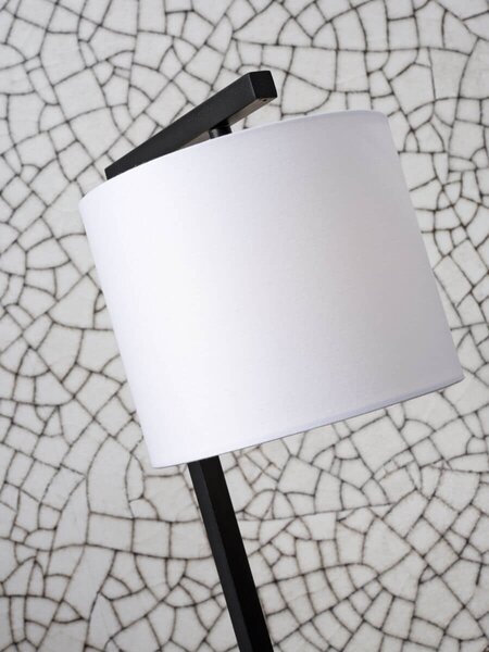 STOLNÍ LAMPA BOSTON BÍLÁ