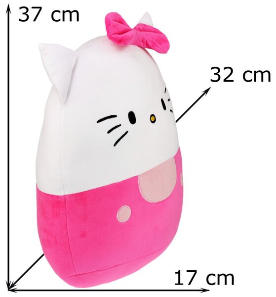 Squish polštářek Hello Kitty - 37×32×17 cm