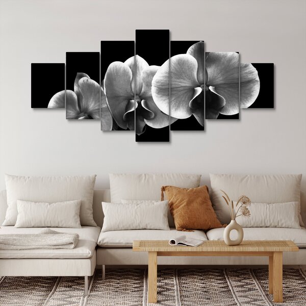 Obraz květu orchideje (210x100 cm)