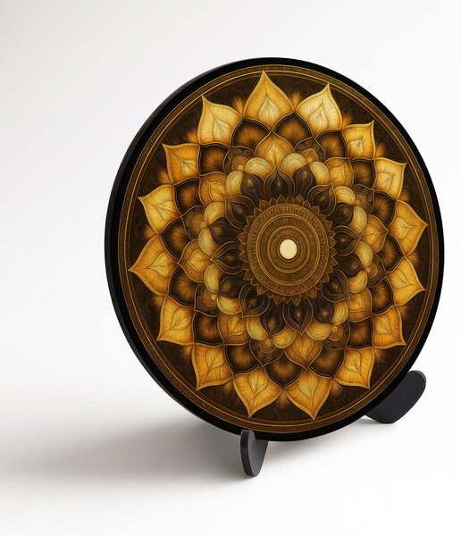 DUBLEZ | Mandala na stěnu - Regenerace | UV tisk, Premium