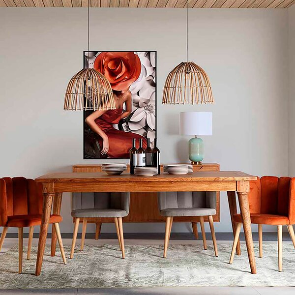 Komoda somos 160 x 38 cm přírodní