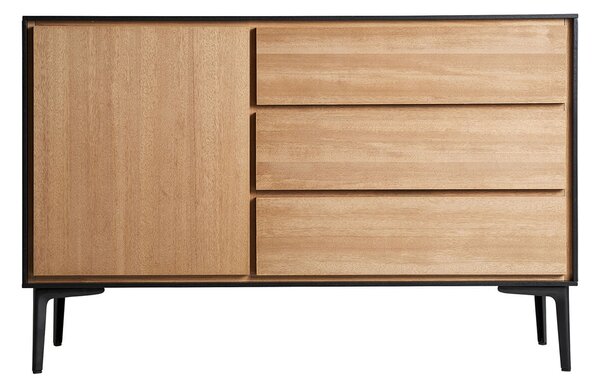 Komoda sabraso 116 x 40 cm hnědá