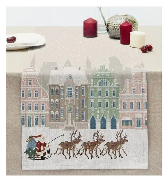 Běhoun na stůl s vánočním motivem 45x140 cm Merry Christmas – Mila Home