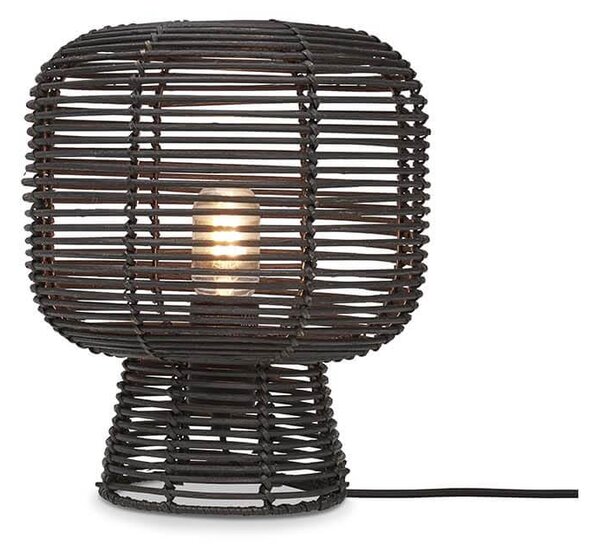 Stolní lampa tanami 30 cm černá