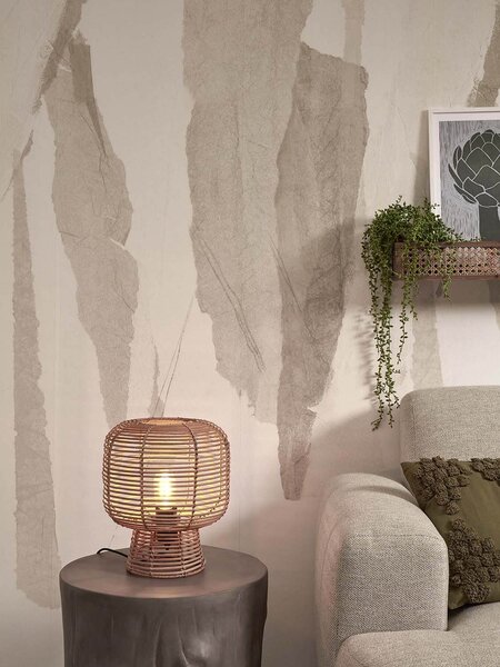 Stolní lampa tanami 30 cm přírodní