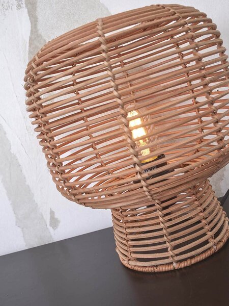 Stolní lampa tanami 30 cm přírodní