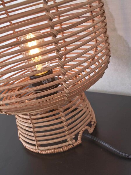 Stolní lampa tanami 30 cm přírodní