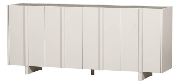 Komoda suba 85 x 200 cm krémová
