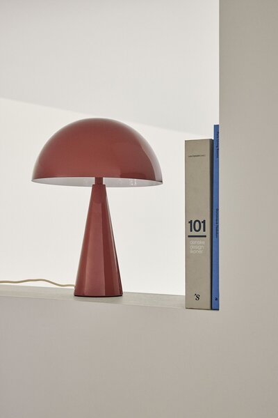 Stolní lampa rome ø 25 červená