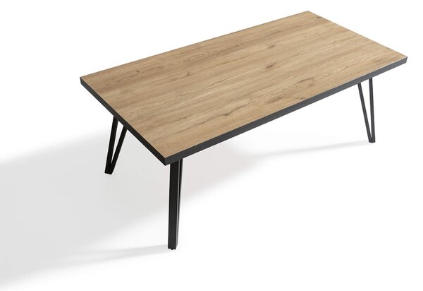 Konferenční stolek dinis 120 x 45 cm přírodní