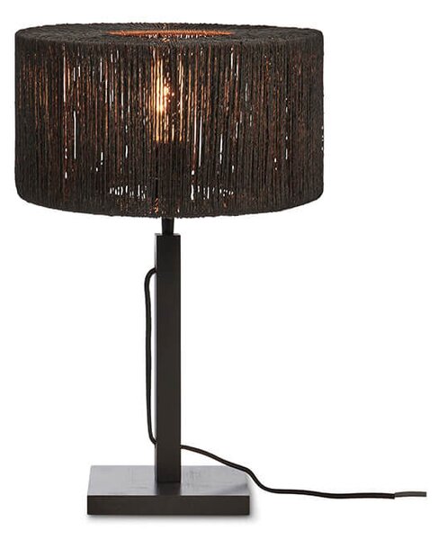 Stolní lampa gazuto 37 cm černá