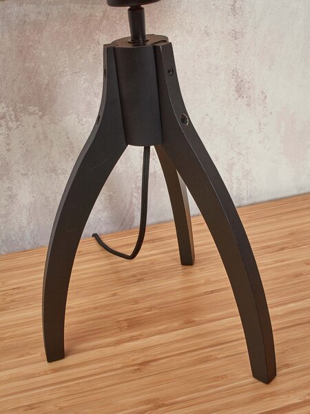 Stolní lampa gazuto 40 cm černá