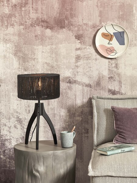 Stolní lampa gazuto 40 cm černá