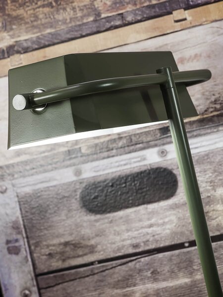 Stolní lampa bridget 40 cm zelená