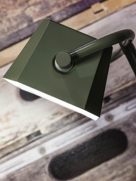 Stolní lampa bridget 40 cm zelená