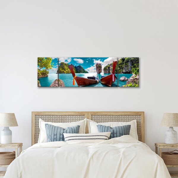 Obraz - Ráj na zemi (170x50 cm)