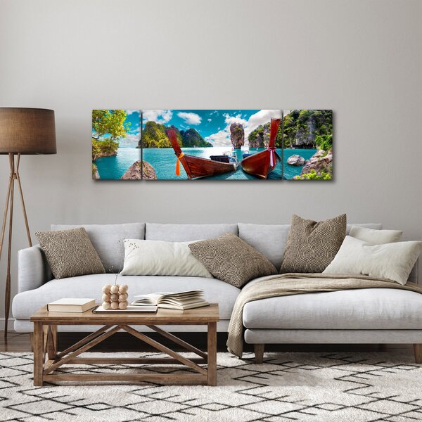 Obraz - Ráj na zemi (170x50 cm)