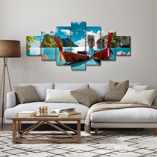 Obraz - Ráj na zemi (210x100 cm)