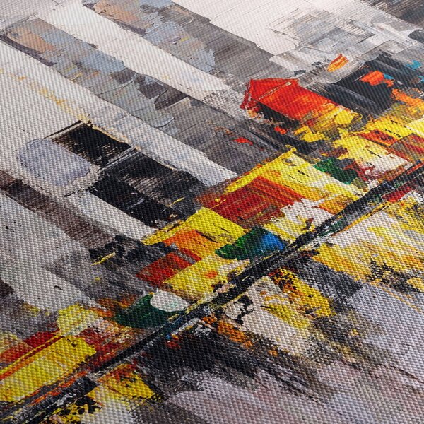 Obraz - Malba velkoměsta (70x50 cm)