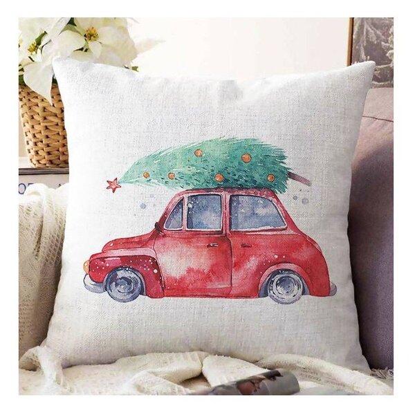 Povlak na polštář s vánočním motivem 43x43 cm Merry Christmas – Mila Home