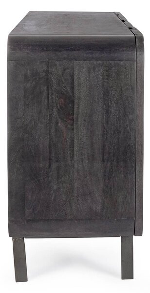 Komoda Sarrina 180 x 82 cm černá
