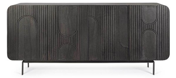 Komoda Sarrina 180 x 82 cm černá