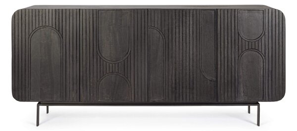 Komoda Sarrina 180 x 82 cm černá