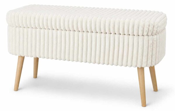 ASIR Taburet OSLO LINEN krémová