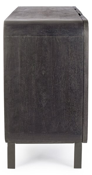 Komoda Sarrina 145 x 82 cm černá
