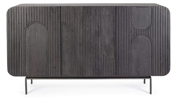 Komoda Sarrina 145 x 82 cm černá