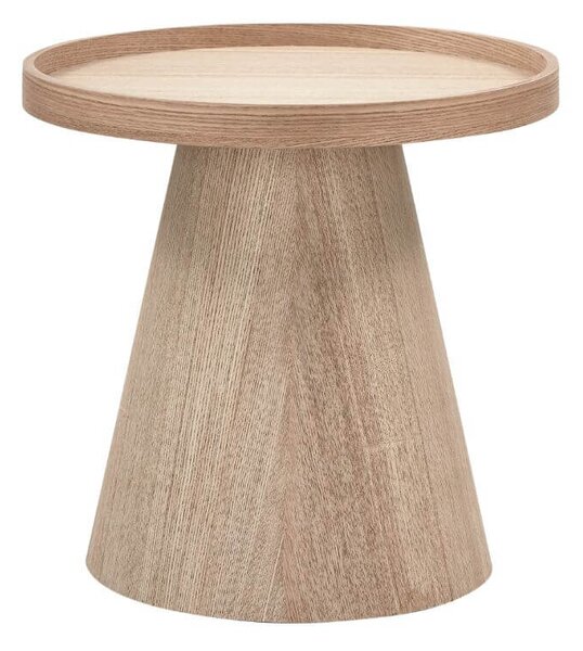 Konferenční stolek Maudie ⌀45 cm přírodní