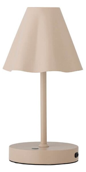 Přenosná lampa Lia béžová