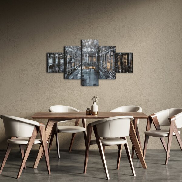 Obraz interiéru staré budovy (125x70 cm)