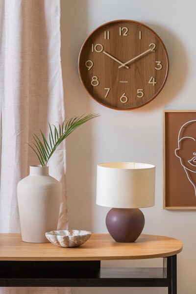 Stolní lampa Allie 32,5 cm hnědo-béžová
