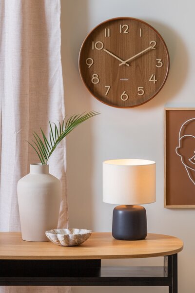 Stolní lampa Allie 33 cm černo-béžová