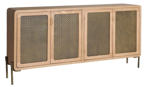 Skříňka Nevoa 162 x 80 cm přírodní