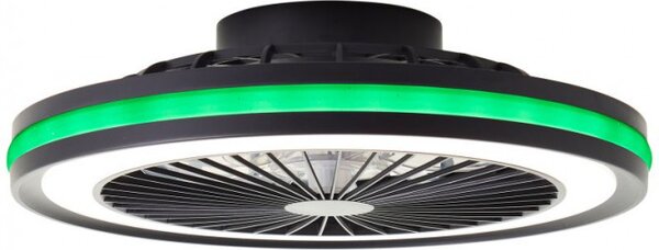 Brilliant G99280/06 Stmívatelné LED svítidlo PALMERO s reverzním VENTILÁTOREM + funkce LED