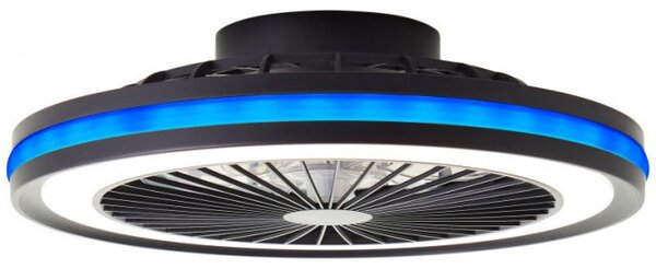 Brilliant G99280/06 Stmívatelné LED svítidlo PALMERO s reverzním VENTILÁTOREM + funkce LED
