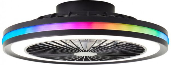 Brilliant G99280/06 Stmívatelné LED svítidlo PALMERO s reverzním VENTILÁTOREM + funkce LED