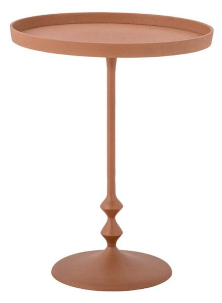 Konferenční stolek Avignon ⌀37 cm terakotový