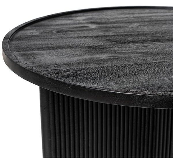 Konferenční stolek sifra Ø 80 cm černý