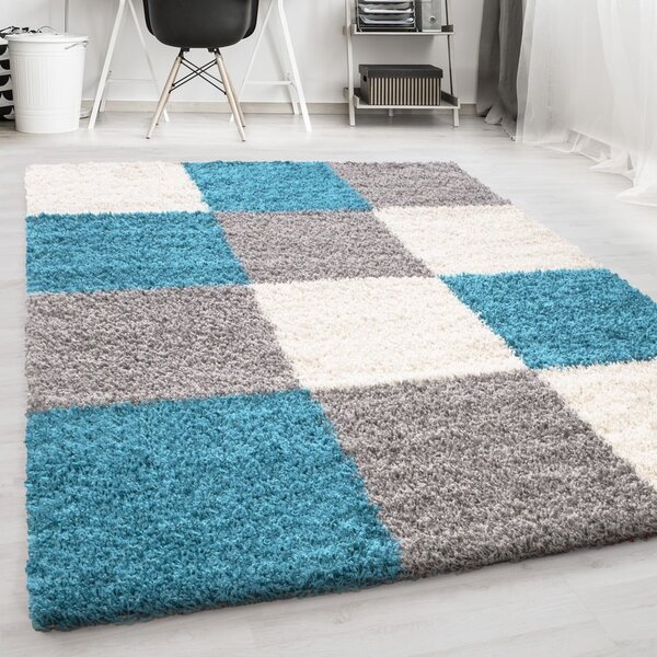 Šedo-tyrkysový koberec 120x170 cm Life – Ayyildiz Carpets