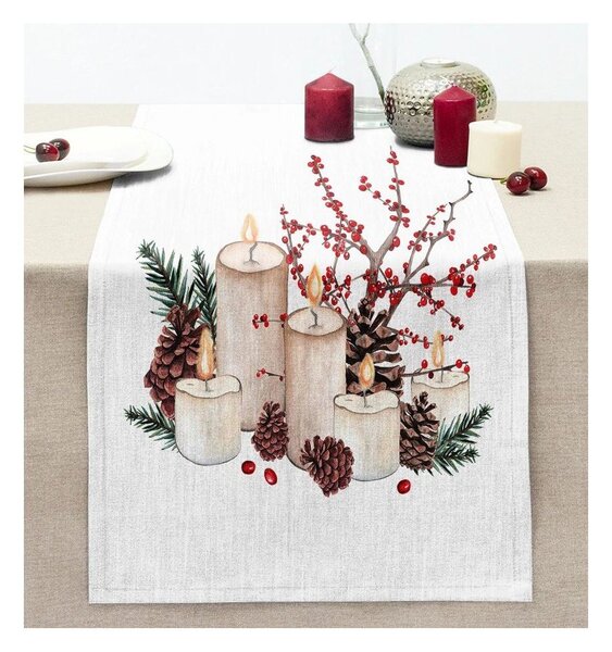 Běhoun na stůl s vánočním motivem 45x140 cm Merry Christmas – Mila Home
